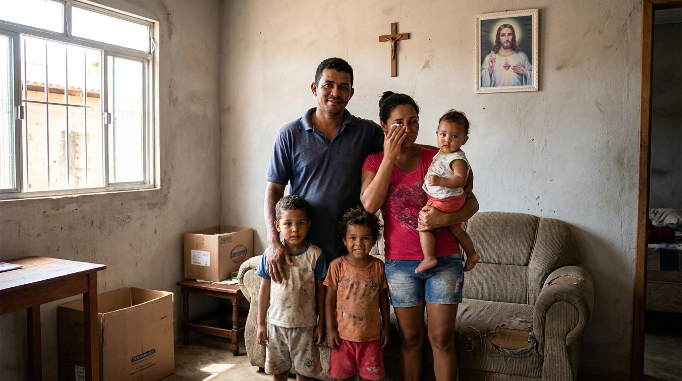 Família feliz